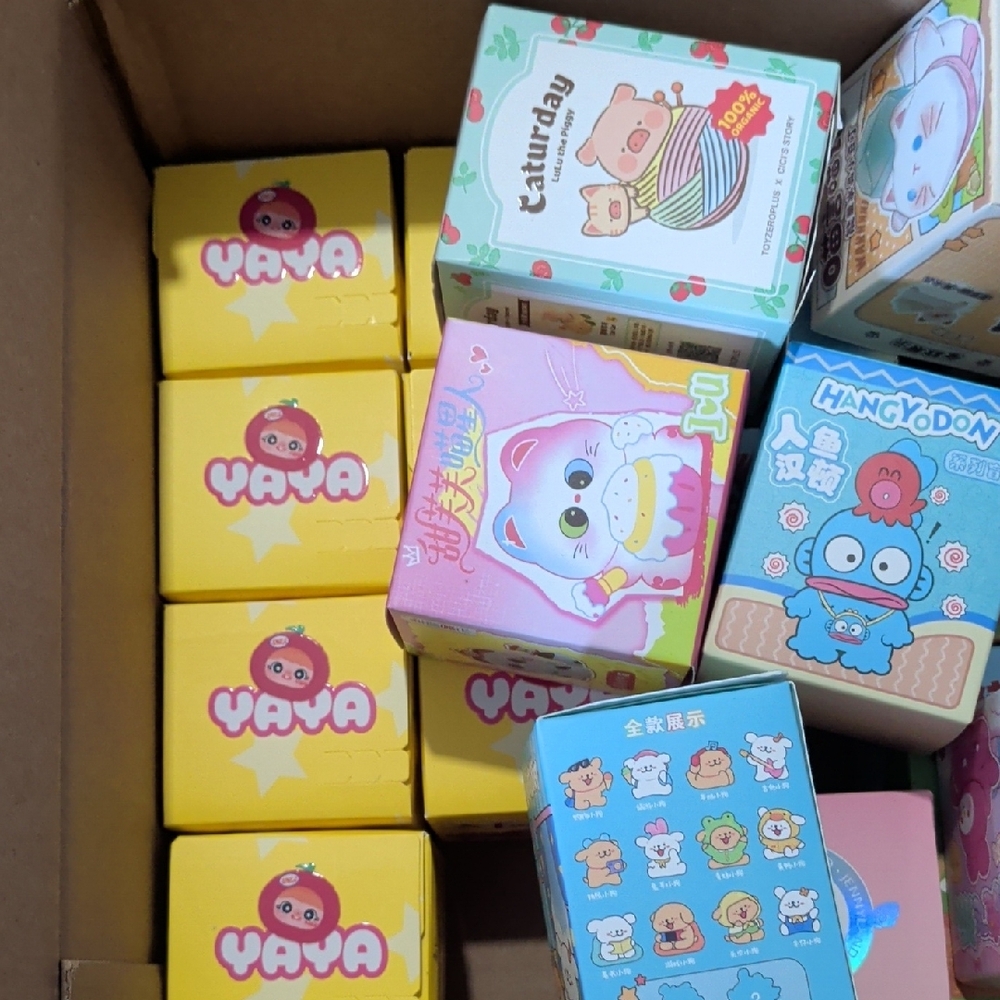 Yellow & Pink Surprise Mini Toy Boxes - Assorted Kids Toys - Picture 3 of 6